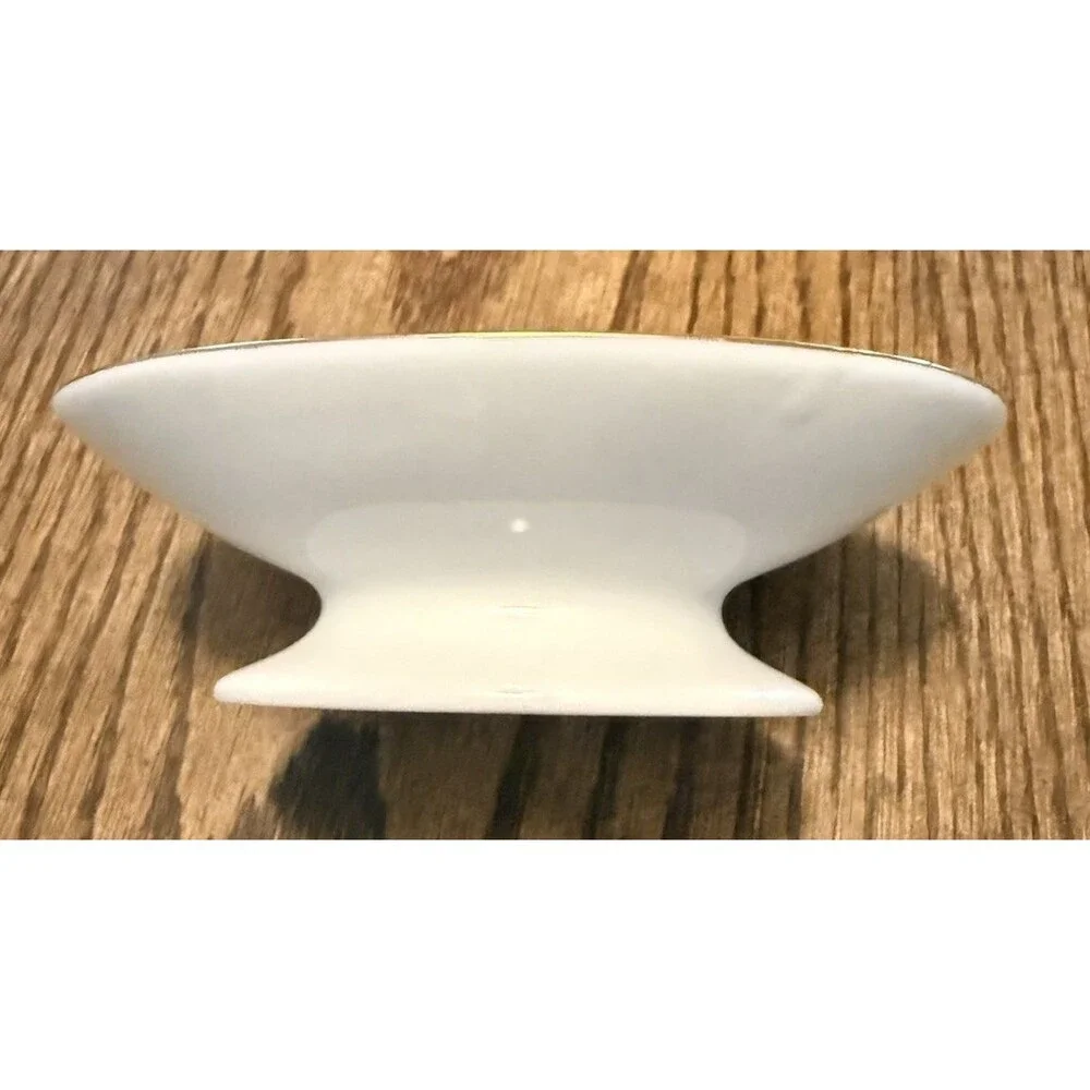 Otagiri Japanese Porcelain Tropical Floral Oval Soap Dish